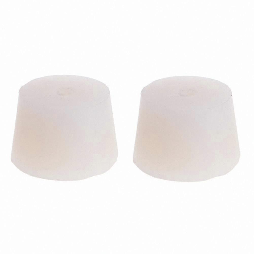 2-Pack Silicone Airlock Bubbler Valve with Hole for Wine Fermentation