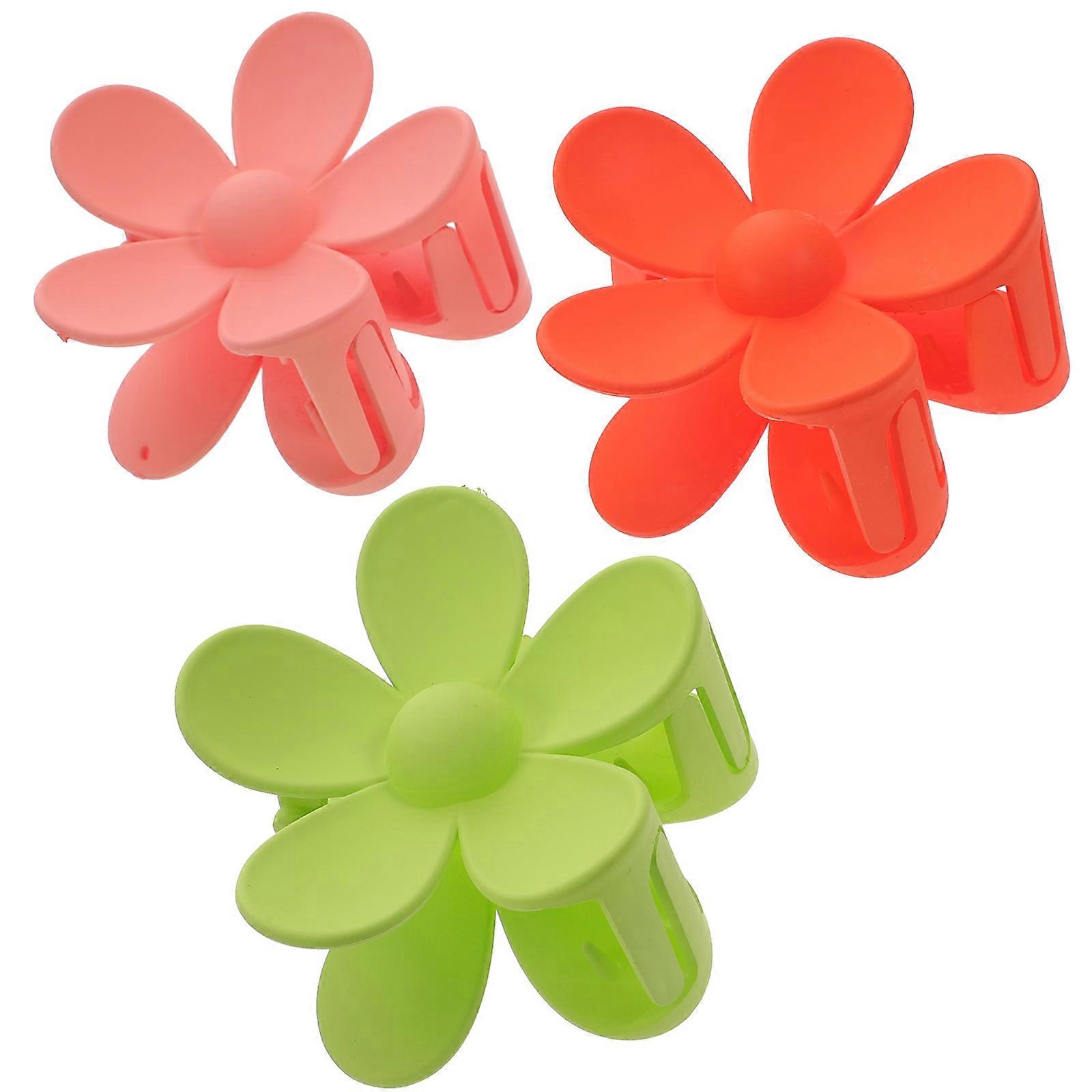 Kukka hiuskynsipidikkeet koristeluun 3kpl leukapidikkeet hiustarvikkeet naisille