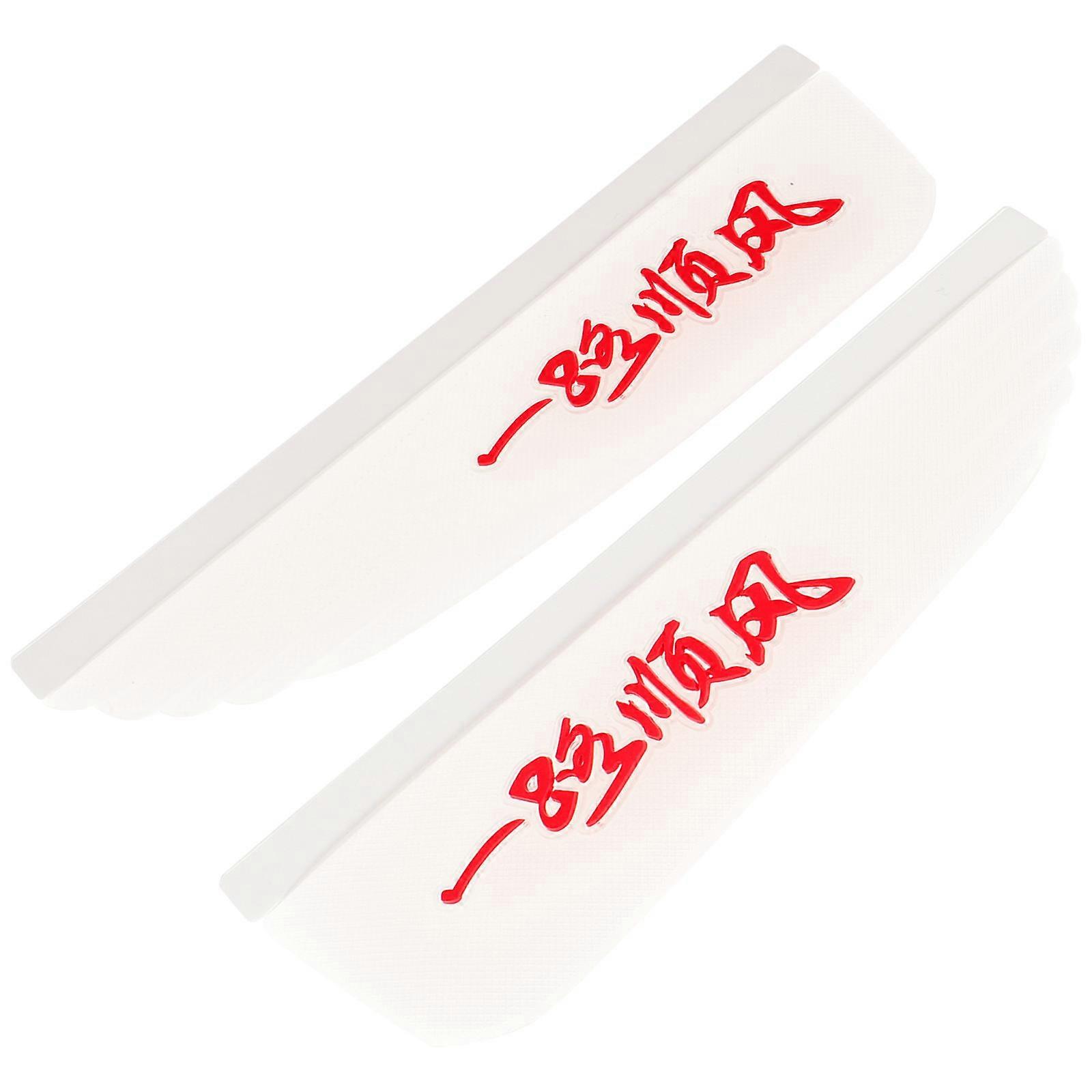 Auto Side Mirror Covers Rear View Mirror Rain Eyebrow Universal Fit Splashproof Transparent Sturdy 1 Pair