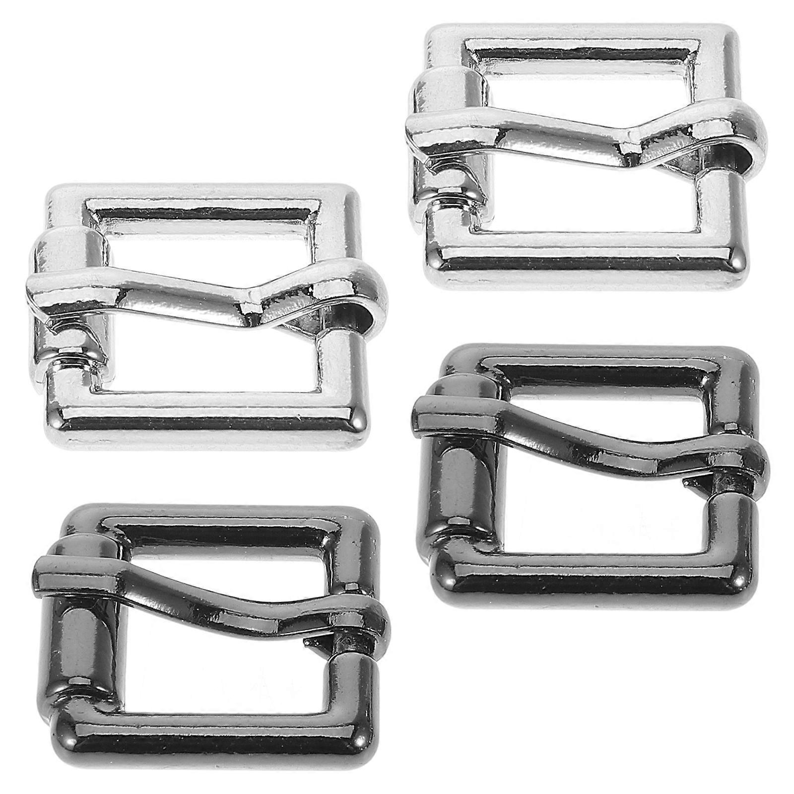 4pcs Heavy Duty Zinc Alloy Bag Shoulder Strap Buckle Fitting Belt Buckle Part