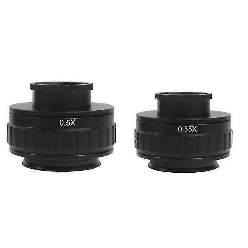 Microscope Accessories Kit 0.35X 0.5X CTV for Trinocular Stereo Microscope 25mm Camera Interface