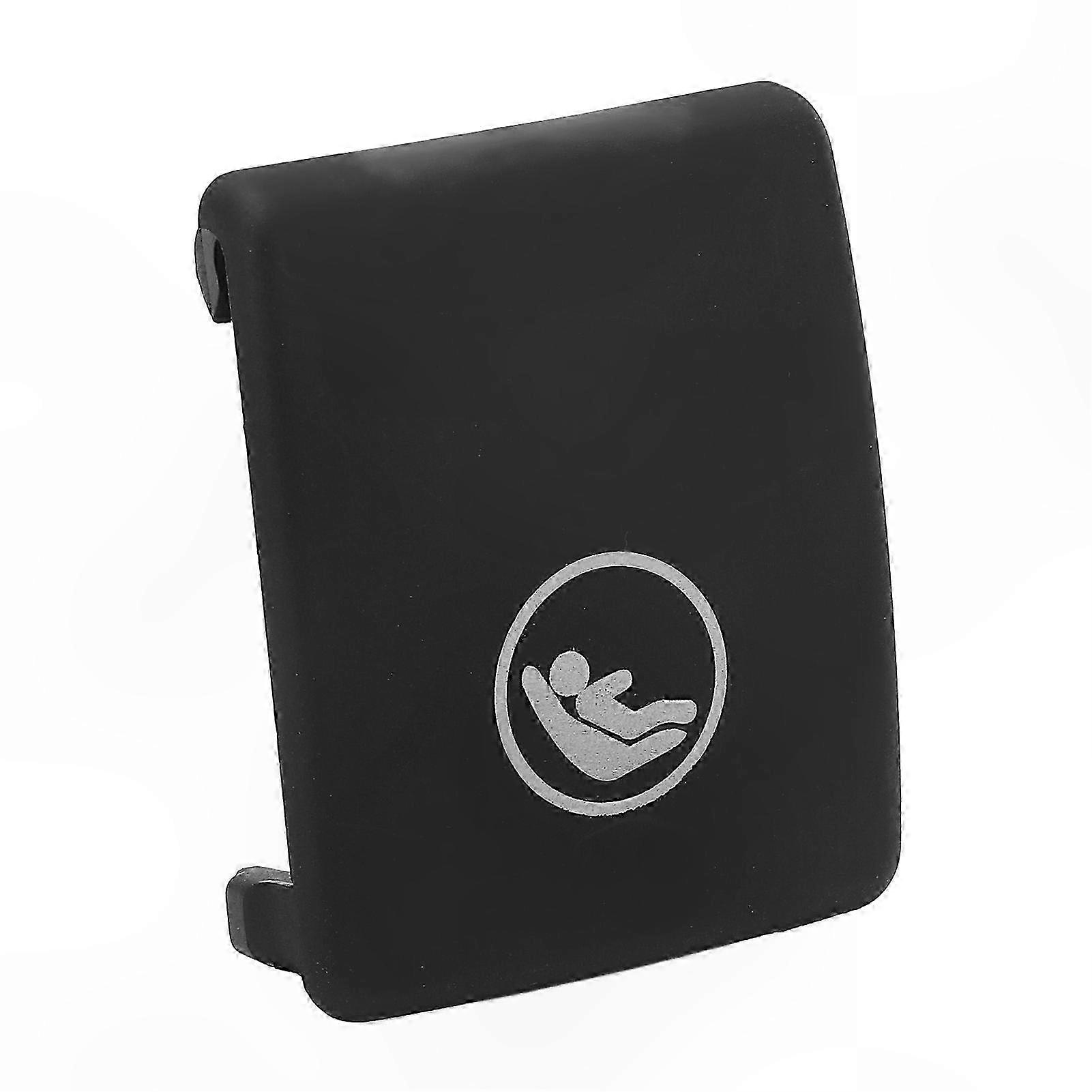 ISOFix Anchor Cover for Rear Child Seat Replacement - Compatible with Multiple Car Models - Black