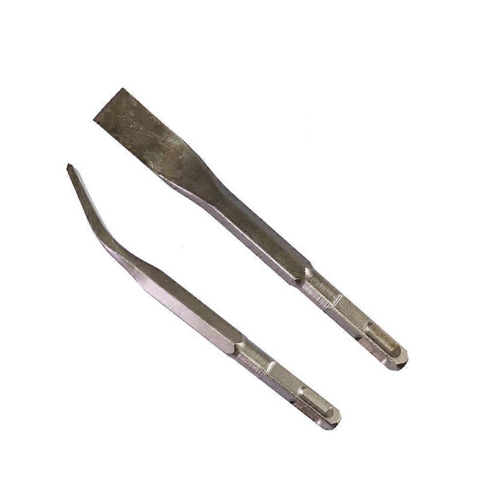 Hexagon Handle Bent Chisel Bit Electric Pickaxe Head for ImpactDrill Hammer