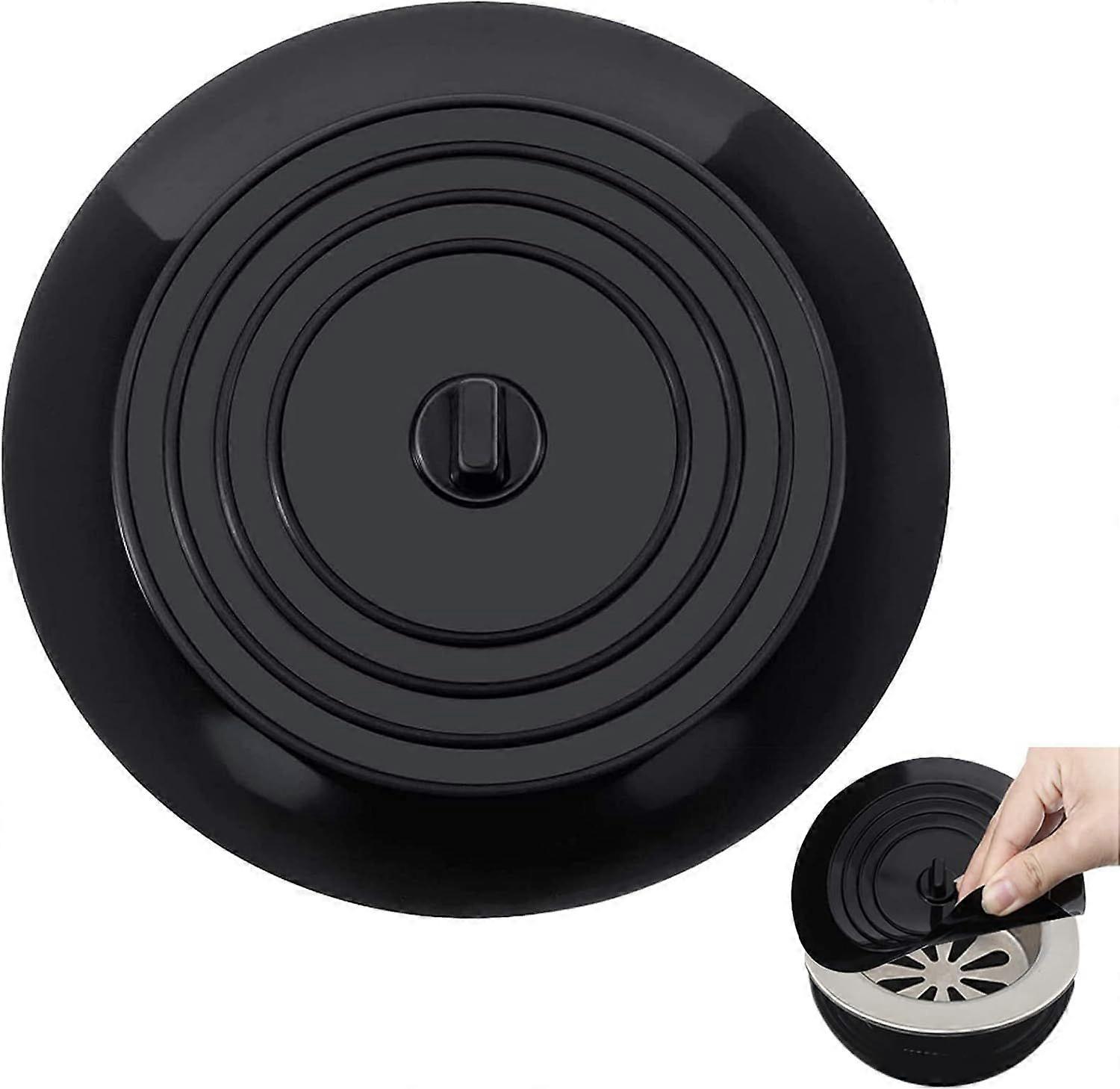 6 Inch Silicone Bathtub Stopper Drain Plug for Kitchen, Bathroom and