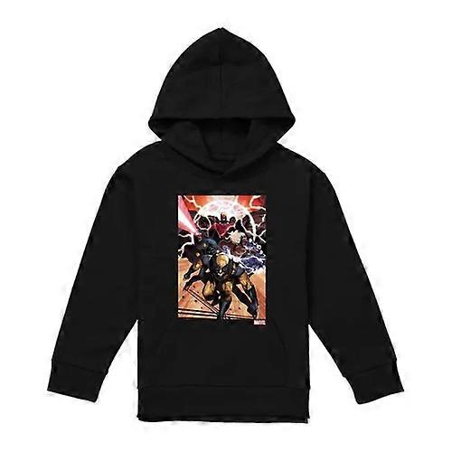 X-Men Childrens/Kids Team Attack Pull Over Hoodie