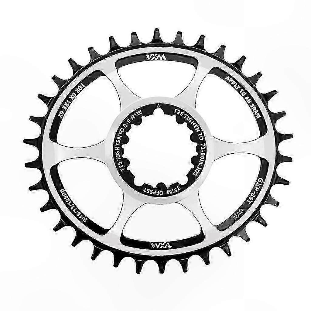 Oval Design Bicycle Chainring for 11-Speed MTB Drivetrain Systems