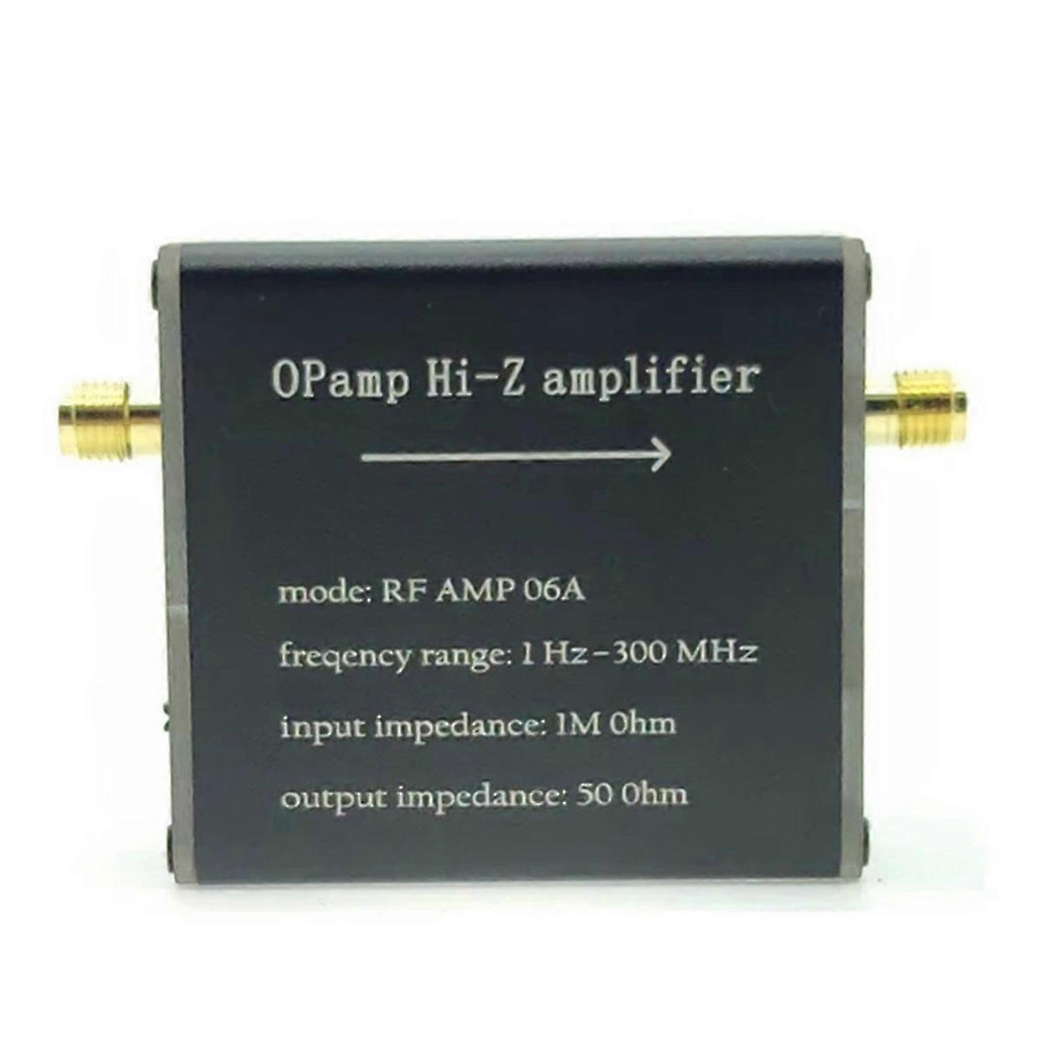 RF AMP 06A 1Hz-300MHZ 50 Ohm High Impedance Amplifier