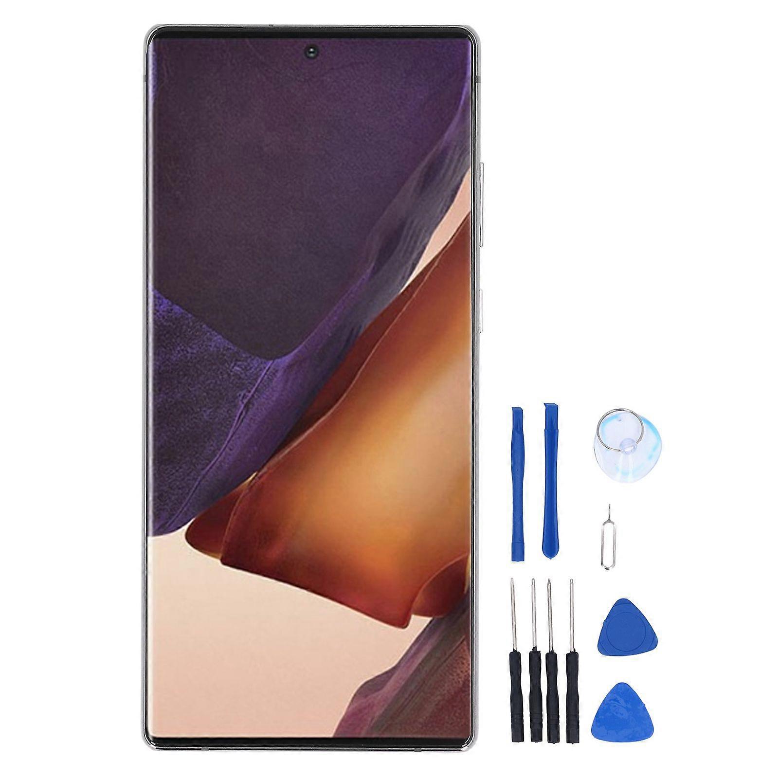 Phone Screen Replacement with Frame Repair Tools Responsive Phone Touch Digitizer Assembly for Galaxy Note 20 SM N980