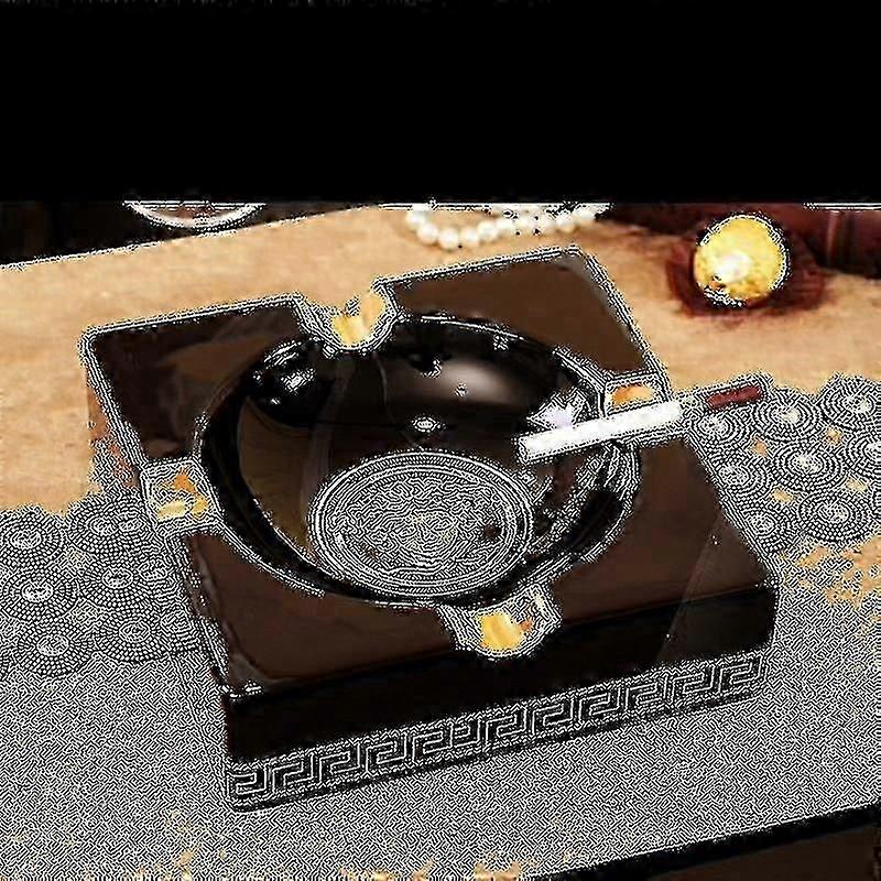Ashtray Square Ceramic Cigar Ashtray
