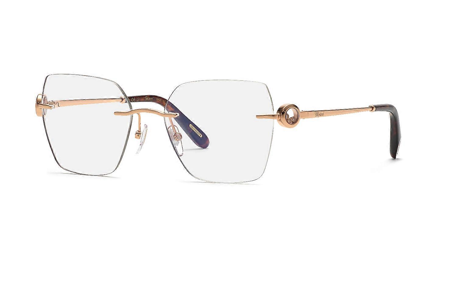 Eyewear Frames Chopard VCHL26S 08FC ORO RAMATO LUCIDO 55/17/135 WOMAN