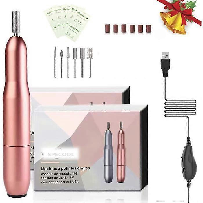 Electric Nail File - SPECOOL - Professional Nail Drill - Remove Nail Polish and Gel