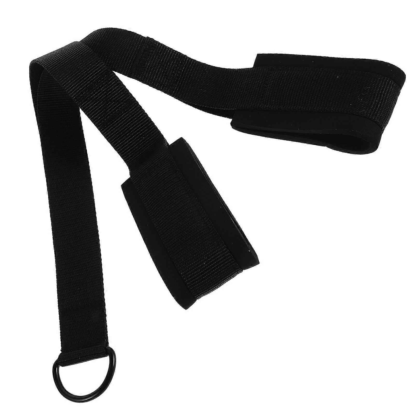 Pulley Cable Attachment for Gym Equipment Black Eva Metal Material for Ab Crunches 1Pack