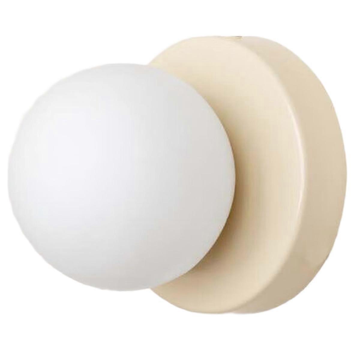 LED Nordic Glass Wall Lamp Minimalist Base Sconce B