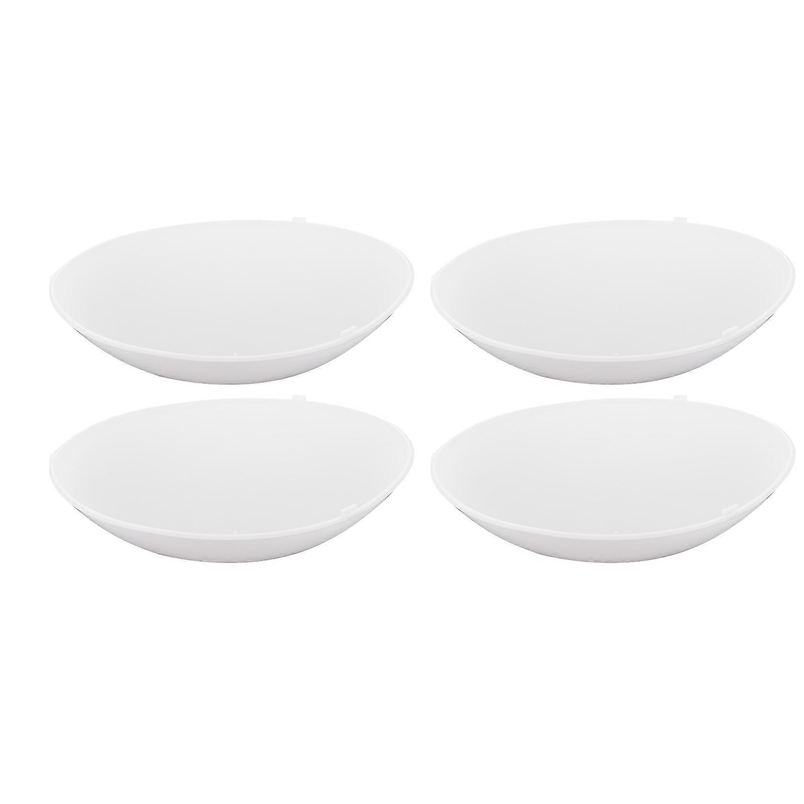 Ceiling Lamp Cover White Flame Retardant for Fire Emergency 8Pcs