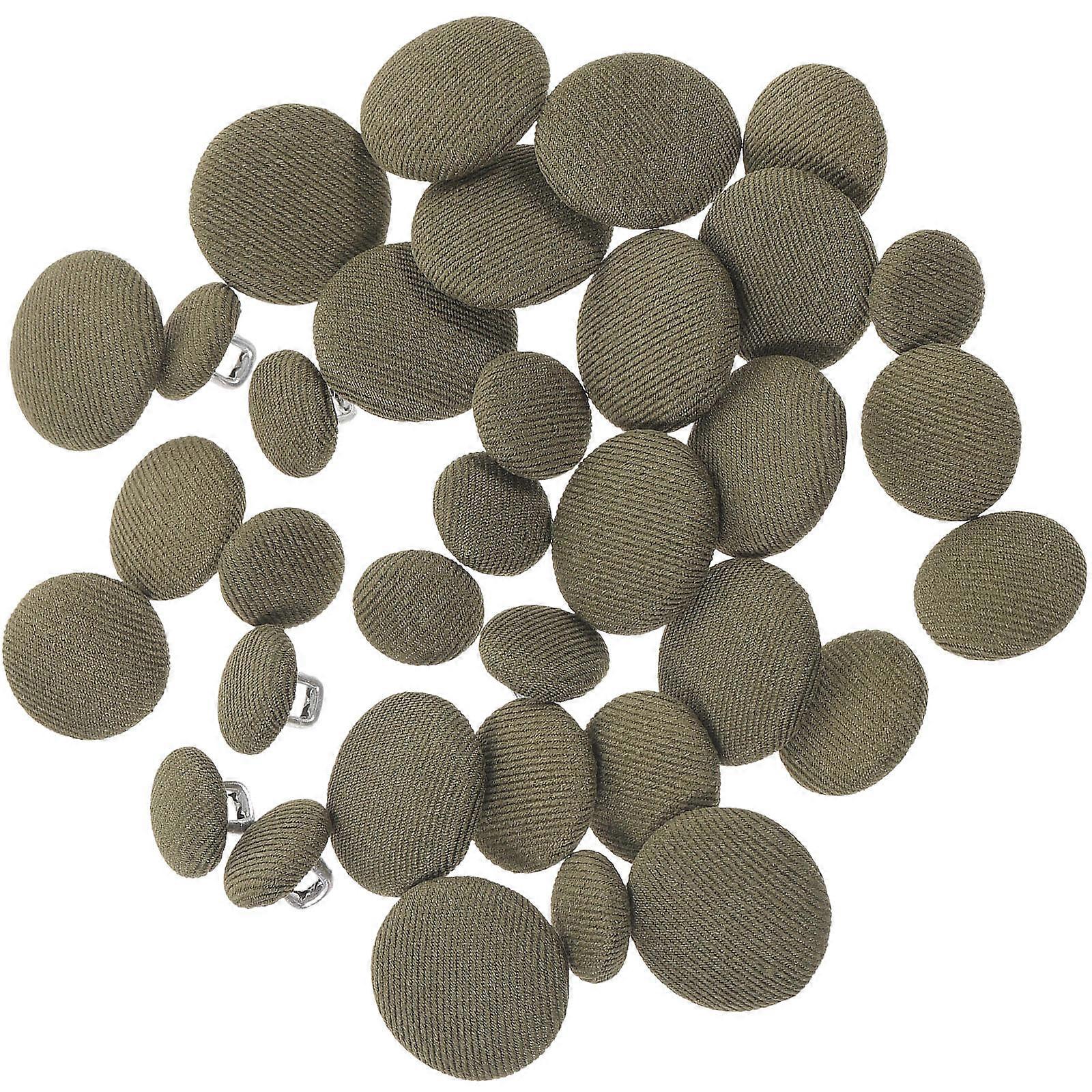 Coat Buttons Round Sewing Buttons for DIY 300Pcs Green Decoration