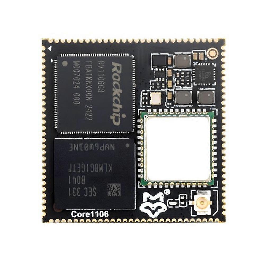Luckfox Core1106 Development RV1106 Core Board 1TOPS Arithmetic 8G EMMC Integrated ARM Cortex-A7/RISC-V MCU/NPU/ISP, A