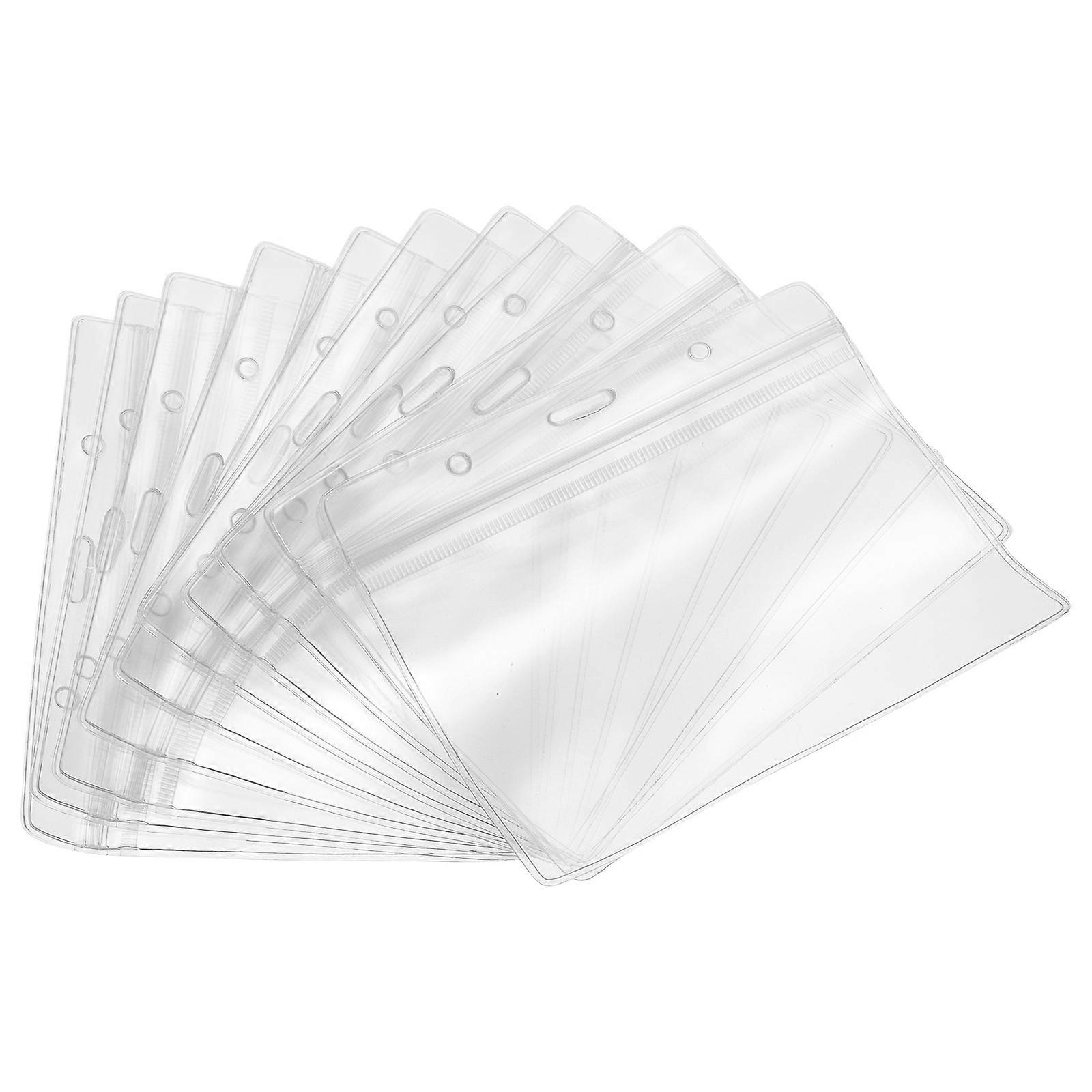 Waterproof Protector PVC Holder for Protection 10Pcs Sleeves