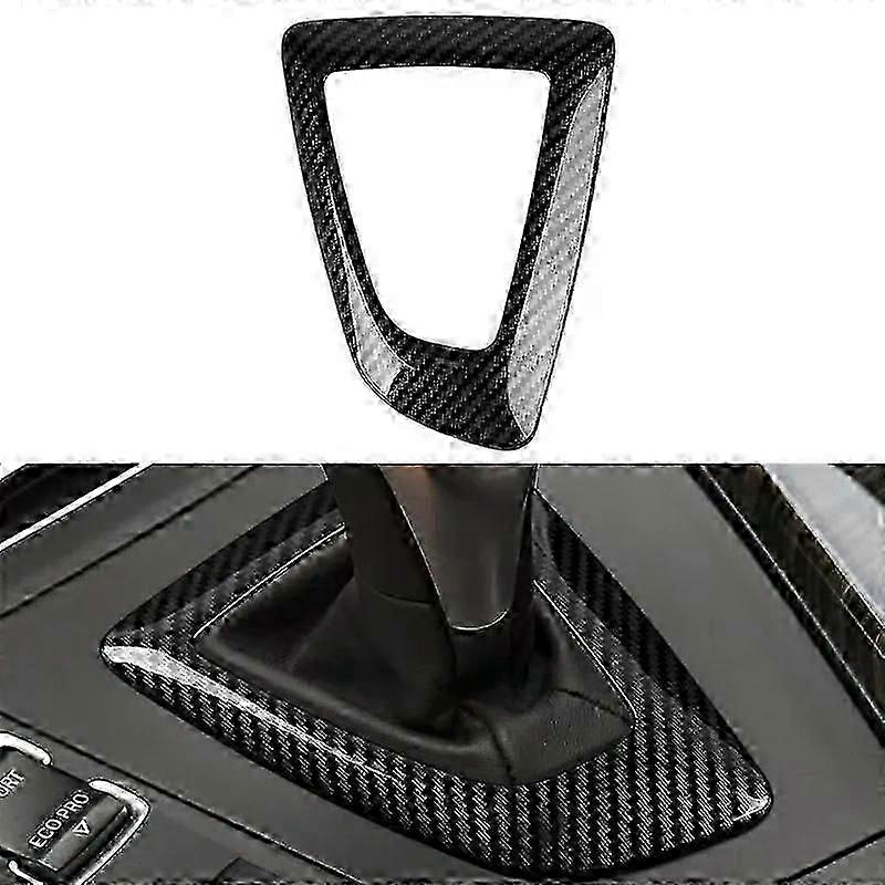 Carbon Fiber Style Interior Gear Shift Frame Panel Trim Cover for BMW F20 F21 F22 F23 F30 F31 GT F34 F35 F32 F33 F36 Models