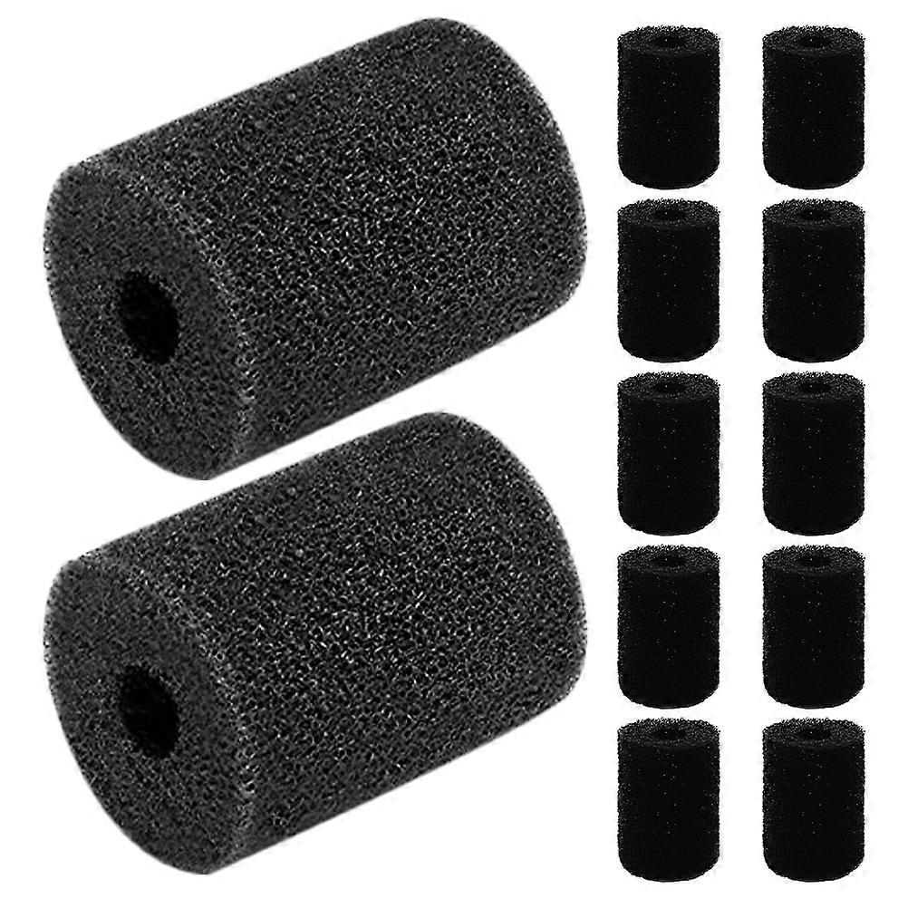 Hose Tail Scrubber 48 Pcs For Versatile Compatibility In Pool Cleaning And Outdoor Maintenance Black Color