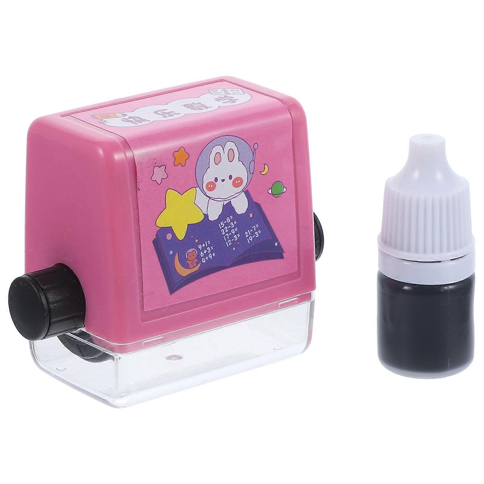 Learning Math Stamp Ergonomic Design For Kids Home Study Math Practice 1 Set