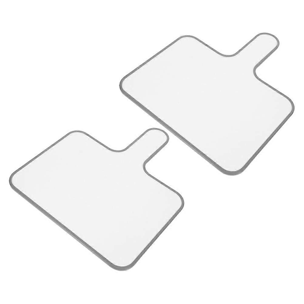 Handheld Double Sided Writing Board for Teaching Meeting Game Scenarios Multi Colored 2Pcs