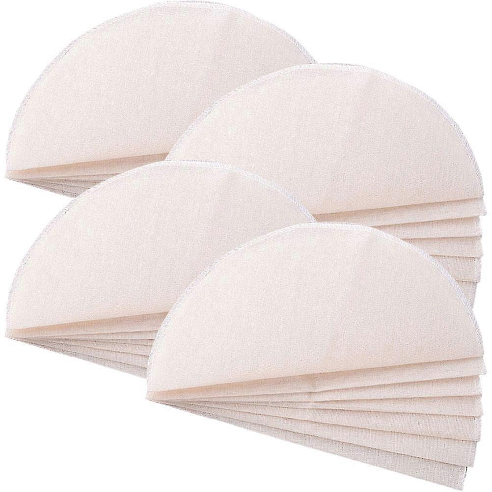 Beige Cotton Steamer Cloths Non-Stick Function with 90Pcs Set