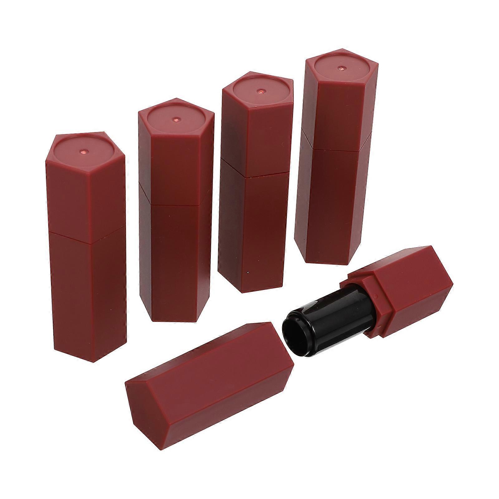 Plastic Lipstick Tubes Reusable DIY Lipstick Containers for Storing 10Pcs