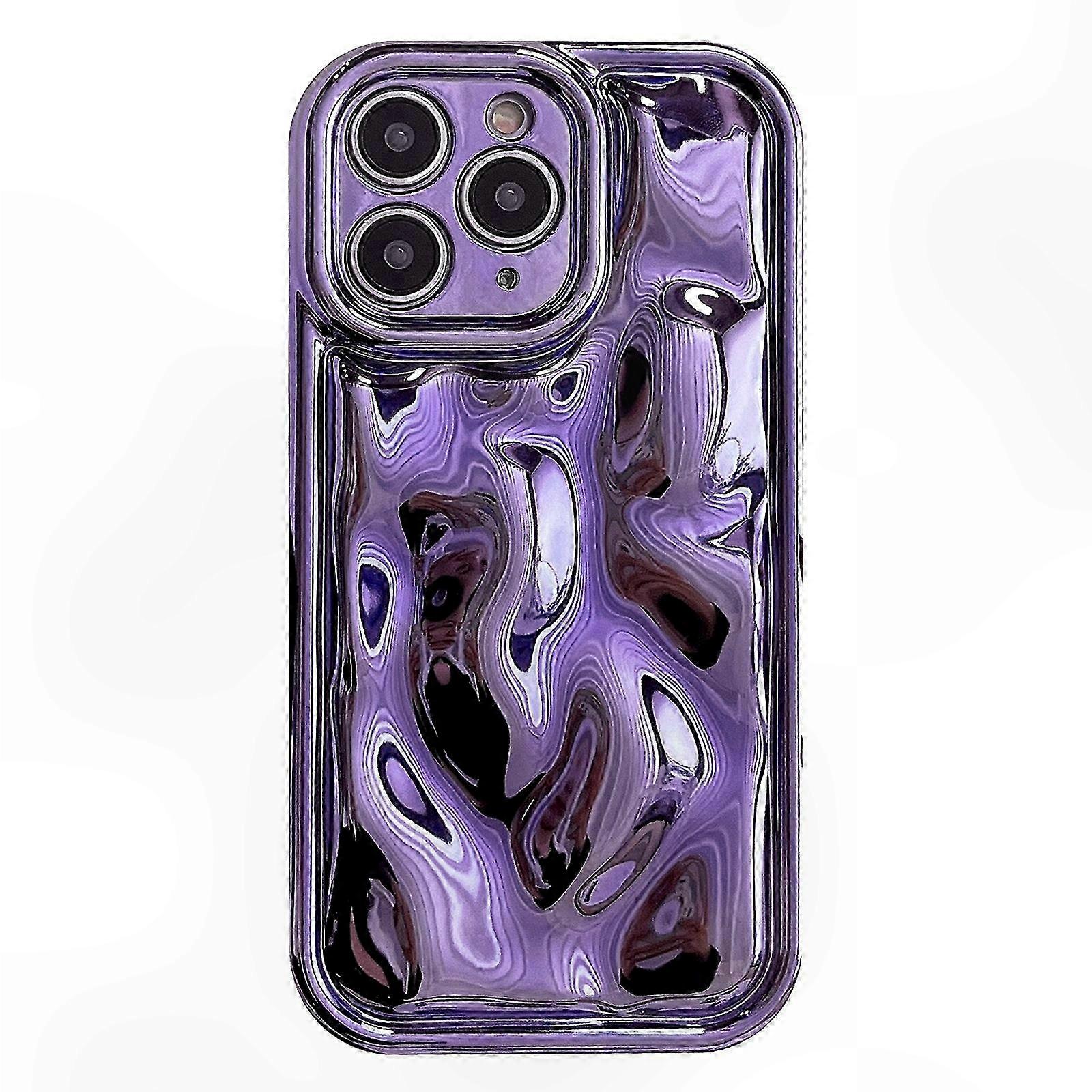 Electroplated TPU Phone Case with Meteorite Texture for Galaxy Devices