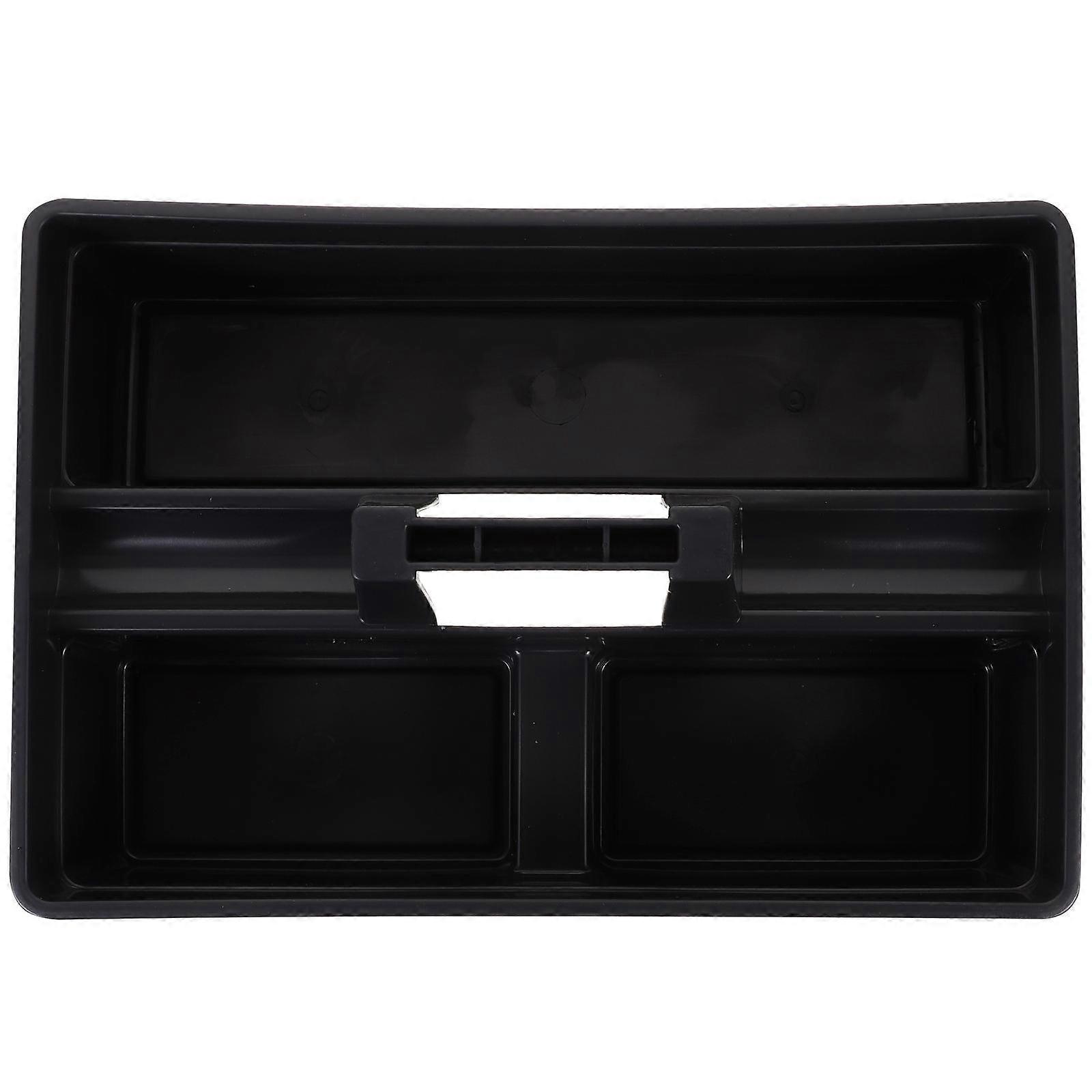 Plastic Cleaning Tools Storage Basket Ideal For Hotel Cleaning 40x27cm Rectangular Shape 1Pcs