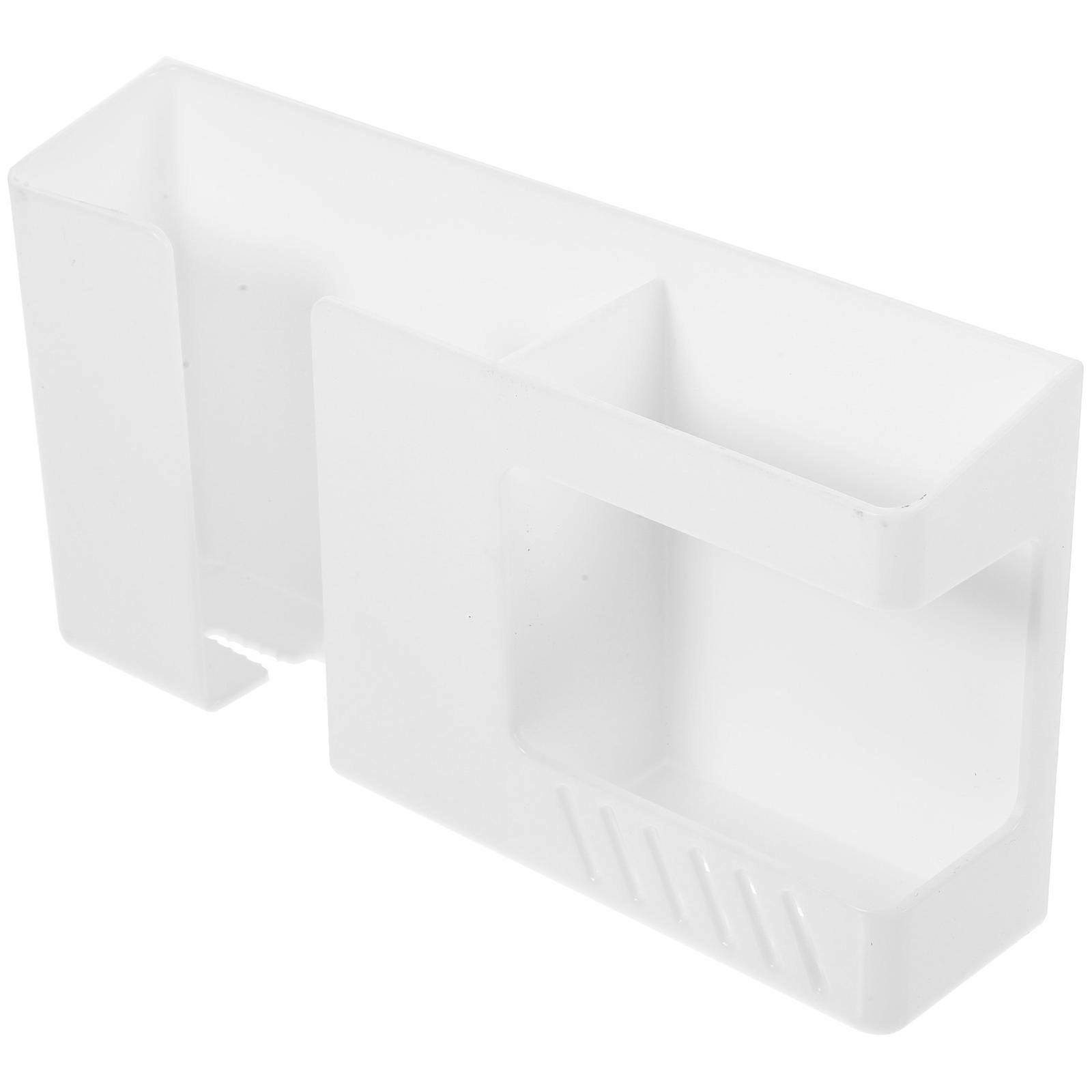 Wall Phone Holder ABS Mount for Wall Charging Station 4Pcs White