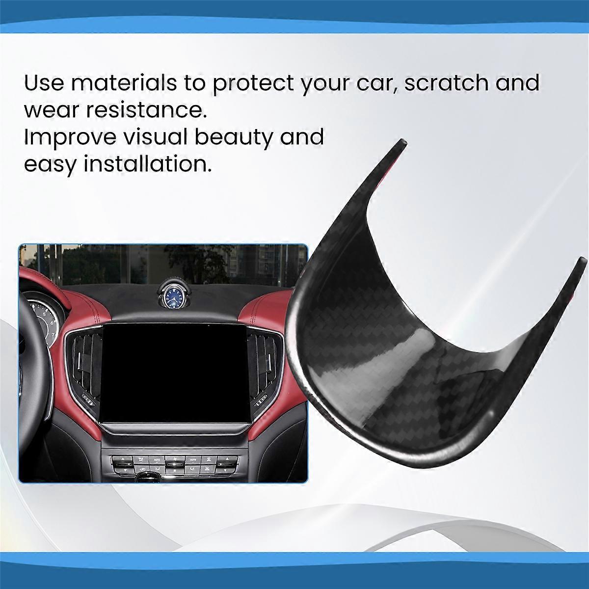 Car Interior Dashboard Clock Decoration Frame Modified Sticker