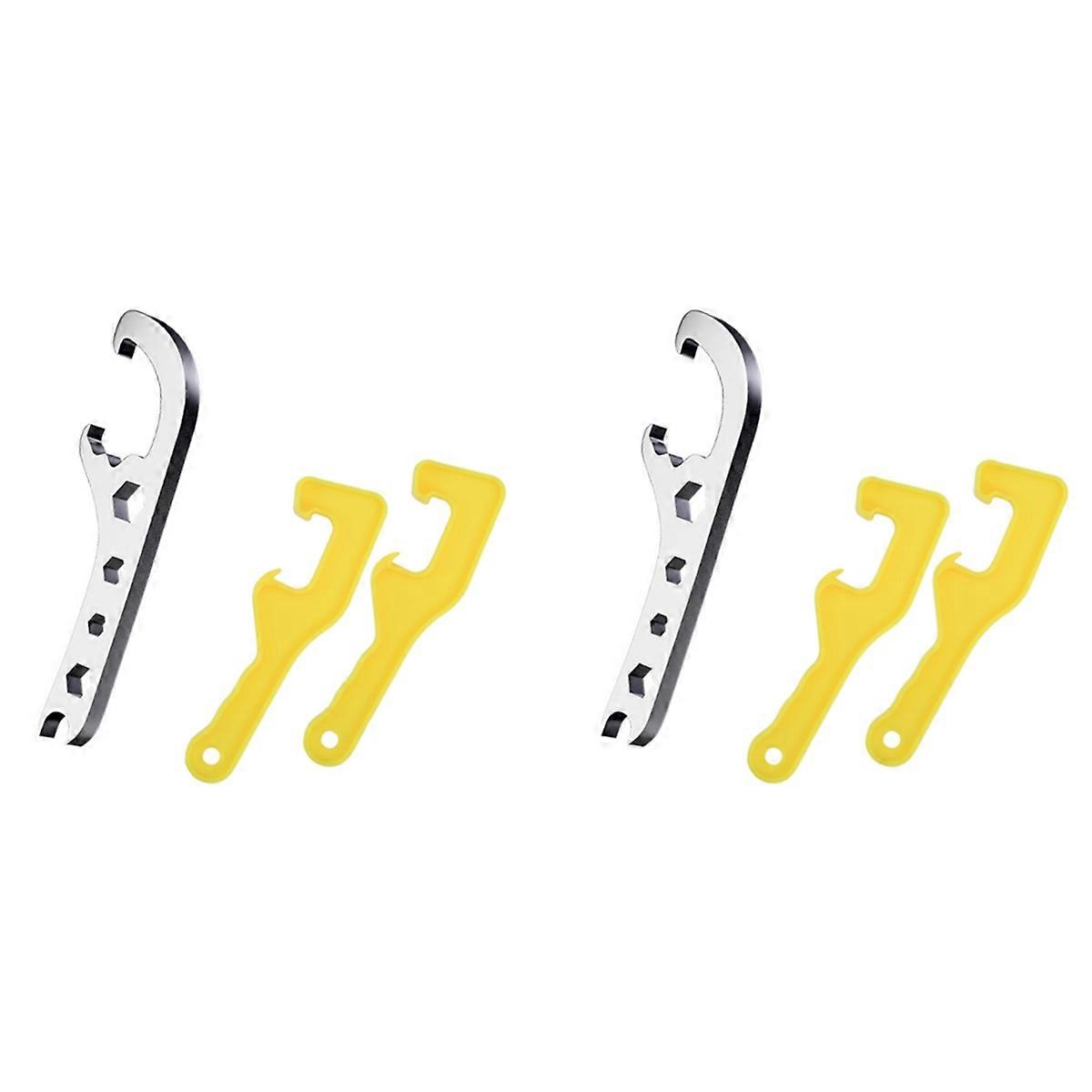 3Pcs Plastic Bucket Lid Opener 5 Gallon Paint Can Opener Lid Wrench