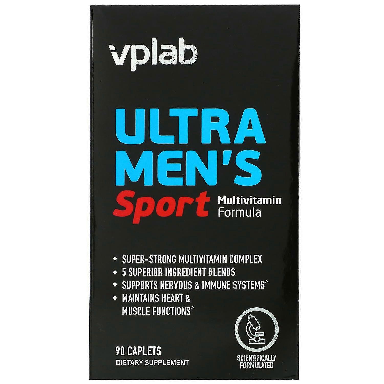 Vplab, Ultra MenÃÂÃÂ¢ÃÂÃÂÃÂÃÂÃÂÃÂÃÂÃÂÃÂÃÂÃÂÃÂ´s Sport Multivitamin Formula, 90 Caplets