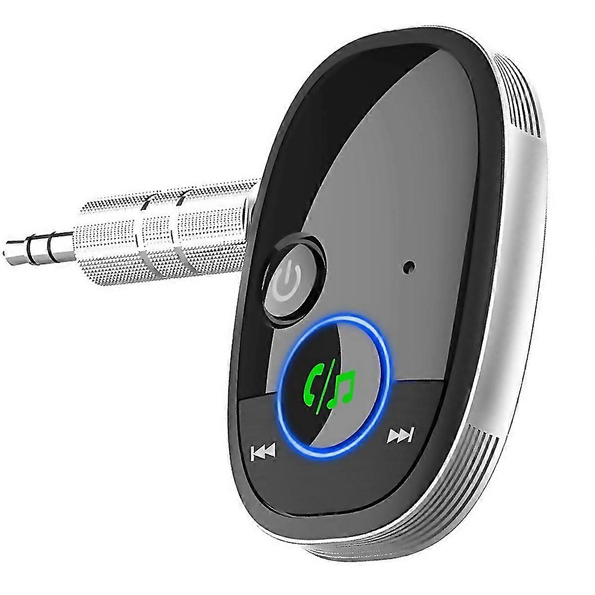 For Car Bluetooth Receiver Music Player Wireless Audio Converter Black