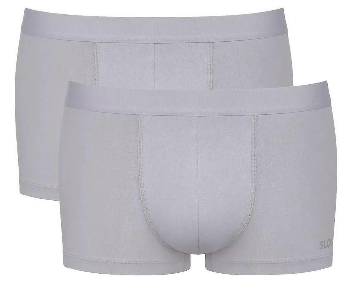 Sloggi GO ABC 2.0 2 Pack Hipster Brief - Platinum Grey