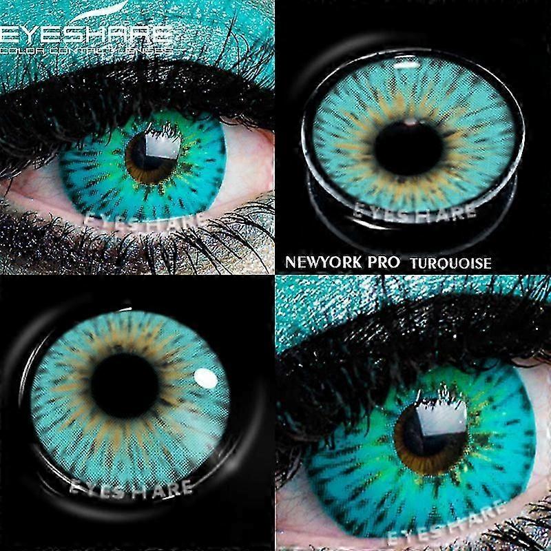 2pcs Cosplay χρωματισμένοι φακοί επαφής για τα μάτια χρωματισμένοι φακοί επαφής για τα μάτια Ετήσιοι όμορφοι φακοί επαφής μακιγιάζ μαθητών
