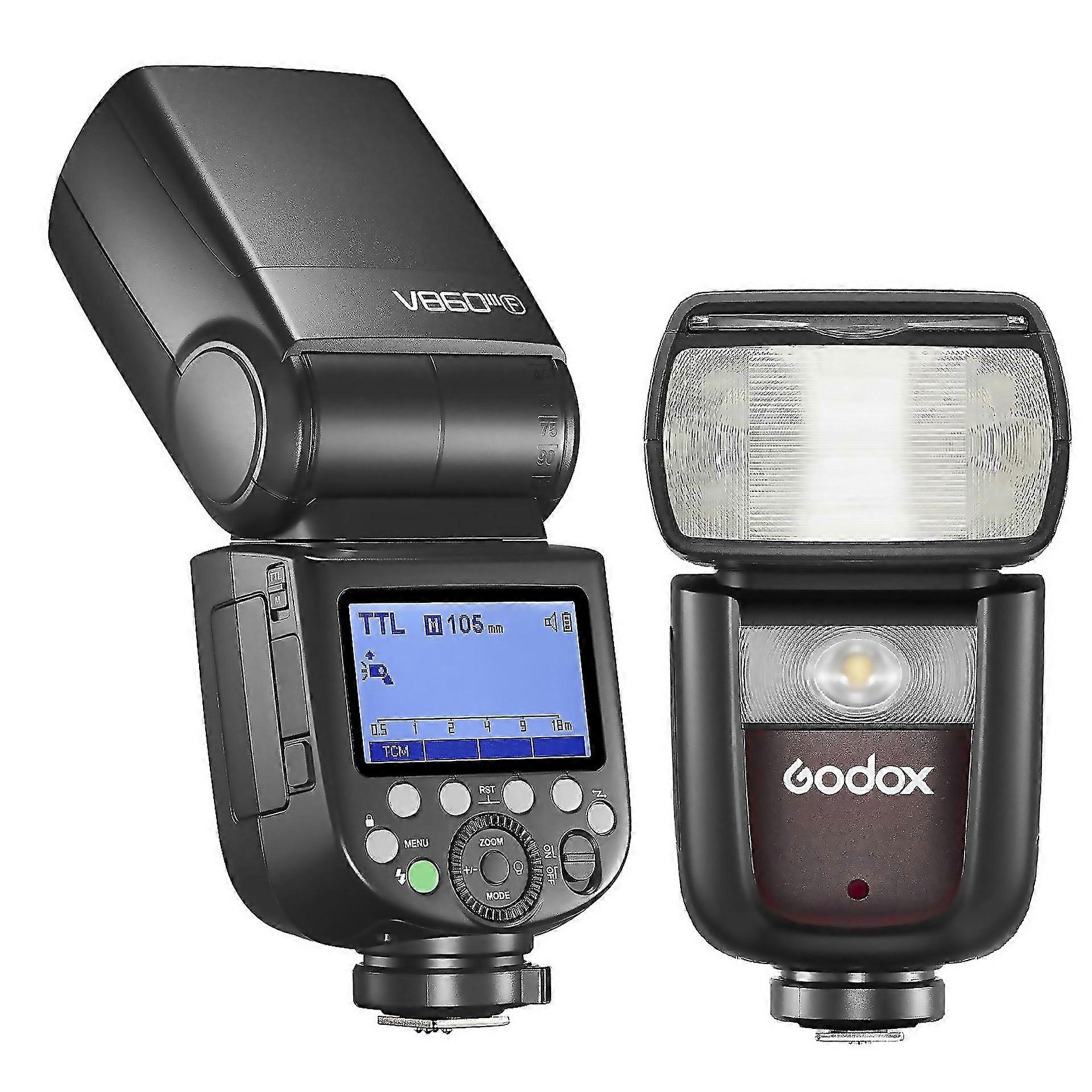 For Godox V860 Iiio 24ghz Wireless Ttl Ii Hss Flash Speedlite For Fujifilm