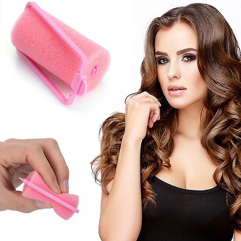 10pcs Esponja Hair Rollers Foam Styling Wave Curler Tools