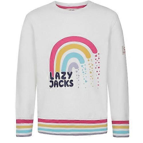 Lazy Jacks Girls Rainbow Sweatshirt