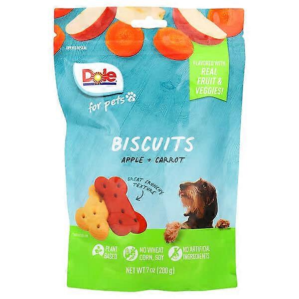 Dole for Pets, Biscuits, Apple + Carrot, 7 oz (200 g)