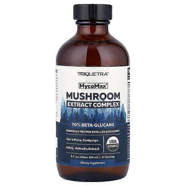Triquetra Health, MycoMax®, Mushroom Extract Complex, 8 fl oz (240 ml)