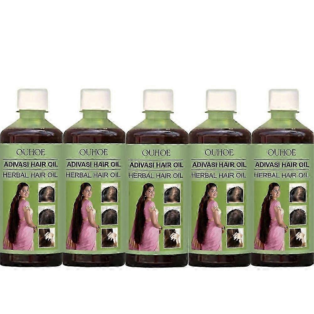 שמן צמיחת שיער 100 מ"ל שמן שיער צמחי מרענן, שמן לא שומני, מזין את הקרקפת וממריץ את העור