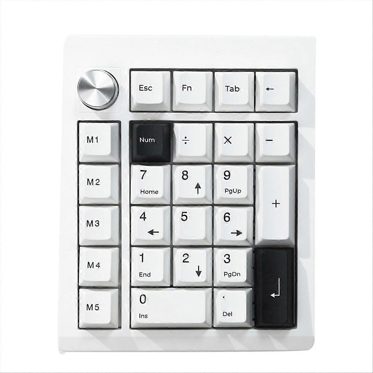 GMK26 Bluetooth Mechanical Keyboard for Win/ Support QMK/VIA White