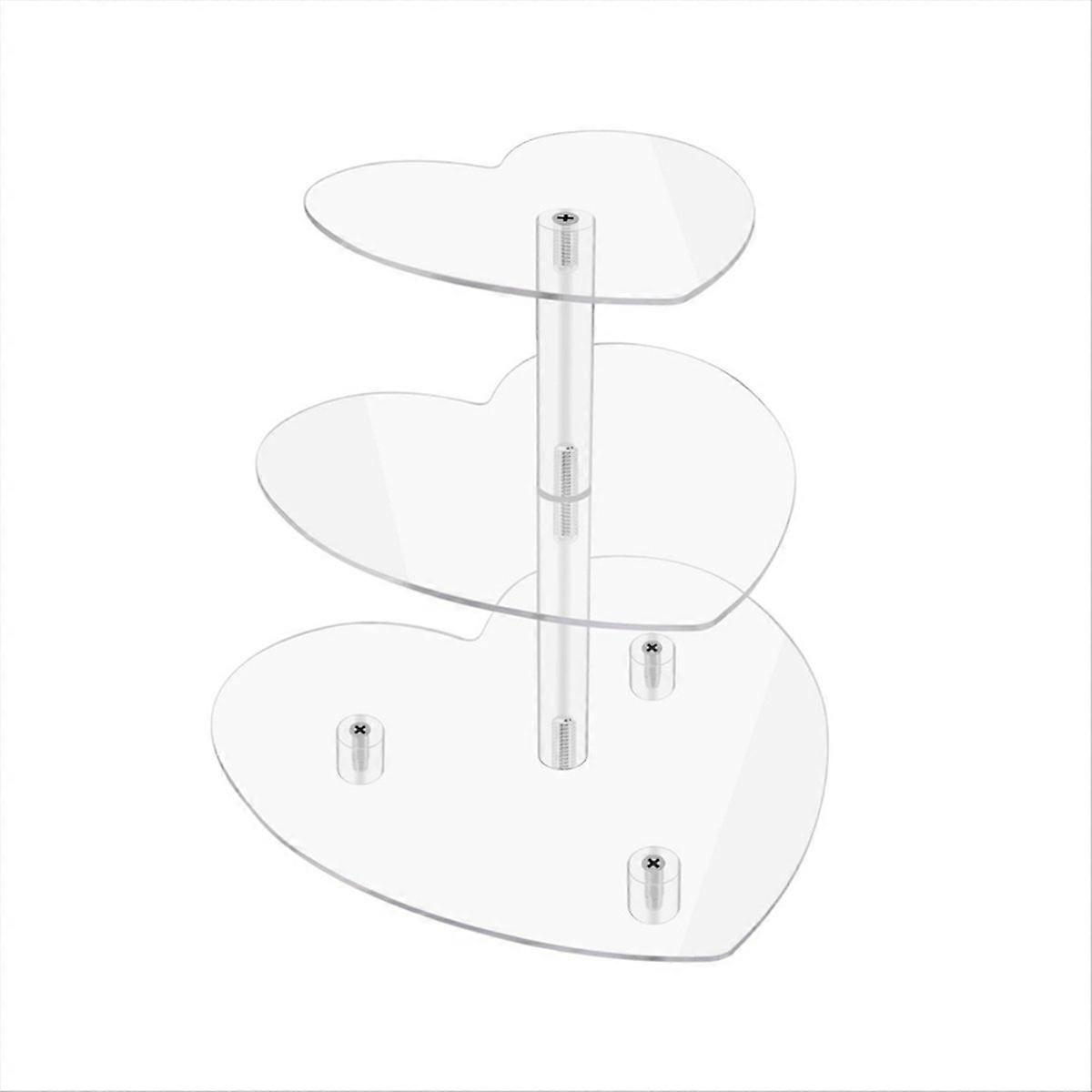 3 Tier Cupcake Stand with Base, Cake Stand, Cupcake Tower Stand,