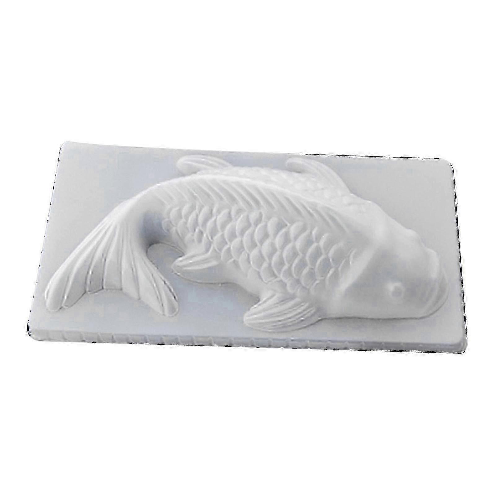 Fish Shape Non-Stick Cryo Plastic Cake Mold for Kitchen Use