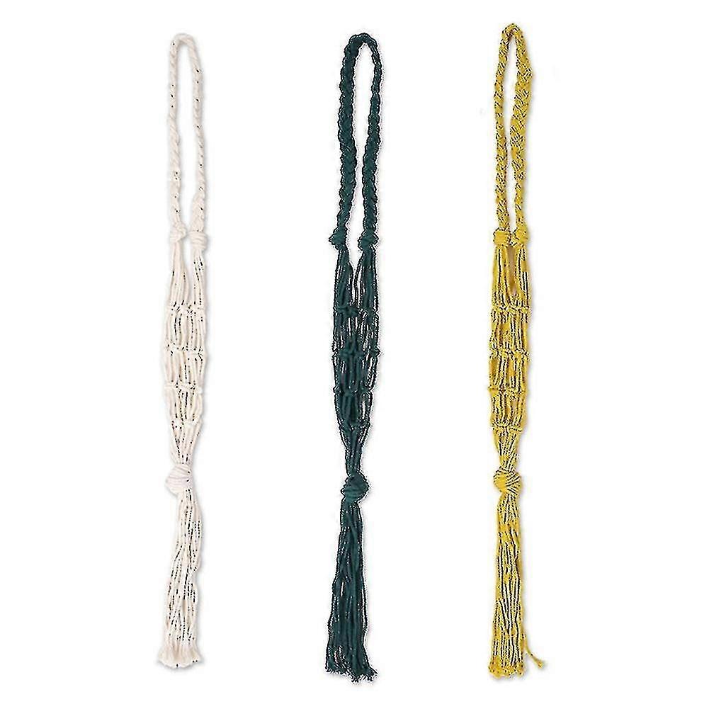 3pcs Mesh Tote Bag Reusable String Wine Storage Handbag Totes