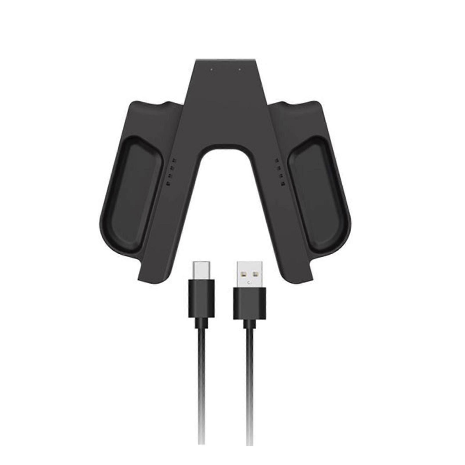 Charging Ergonomic Grip Features Shock Resistant Magnetic Charging Holder Charging Handle Game Spare Part for Switch2 Multicolor