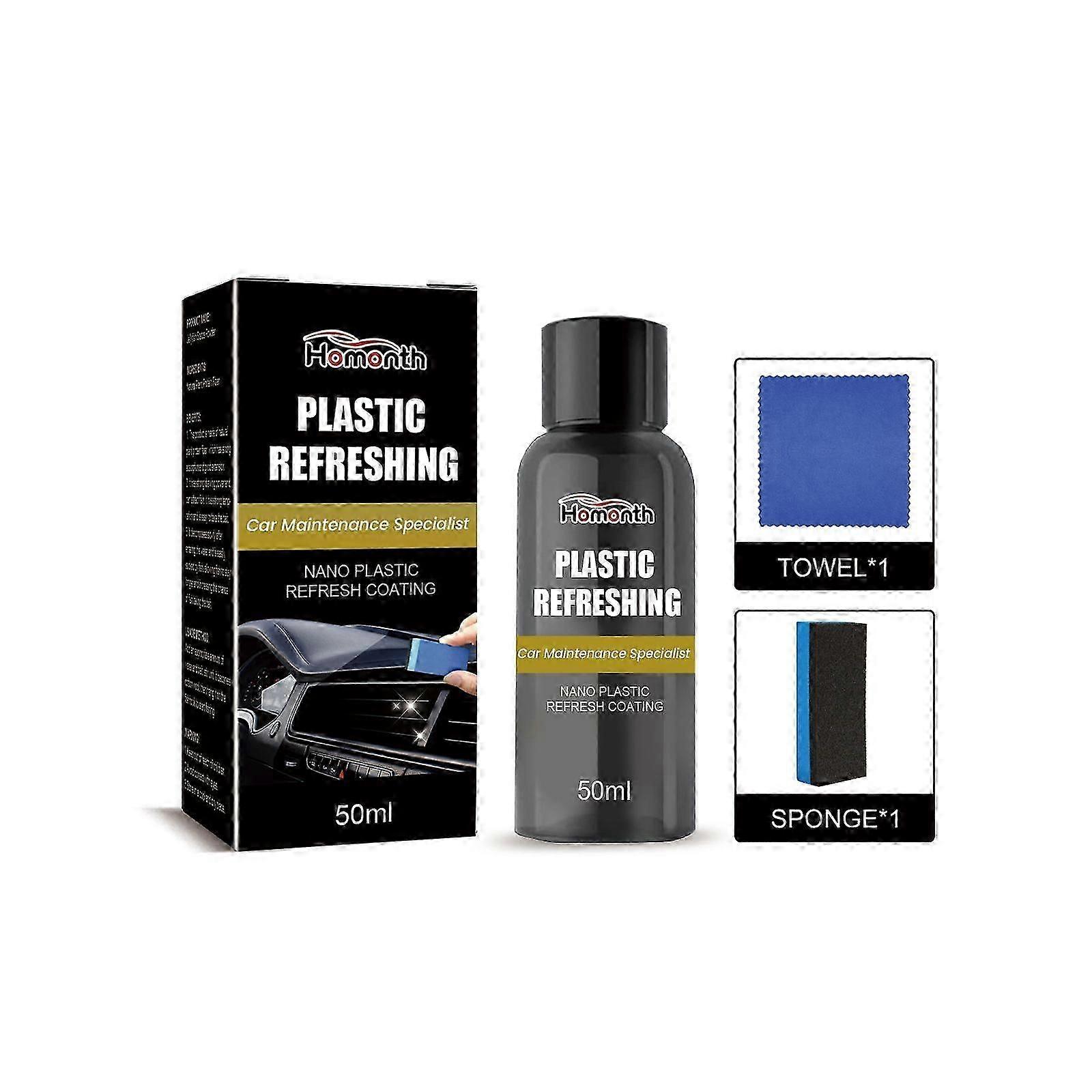 Nano Plastic Restorer for Car Interior - Easy, Long-Lasting Protection
