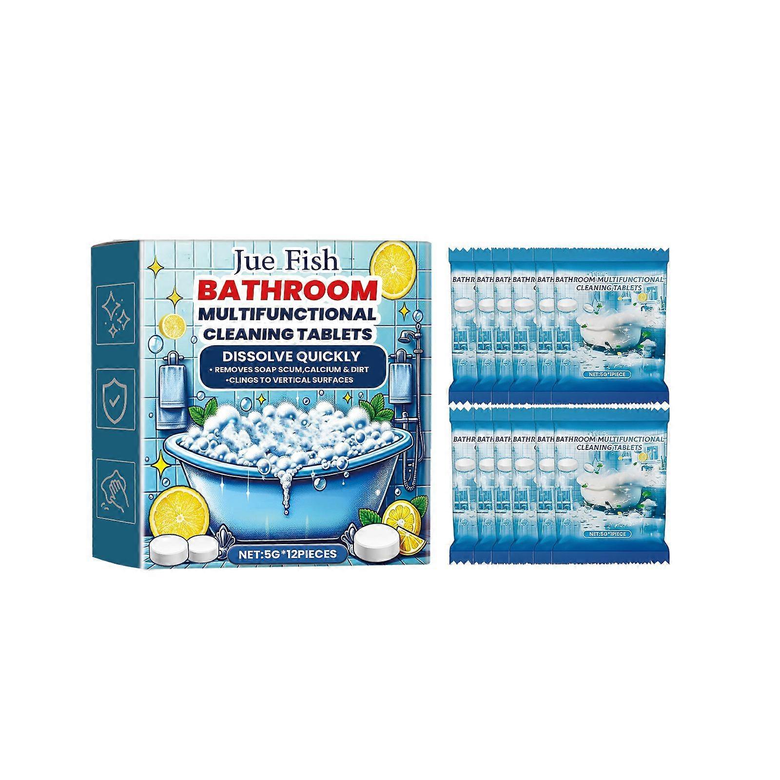 Bathroom Cleaning Effervescent Tablets Contain Sodium Bicarbonate And Citric Acid