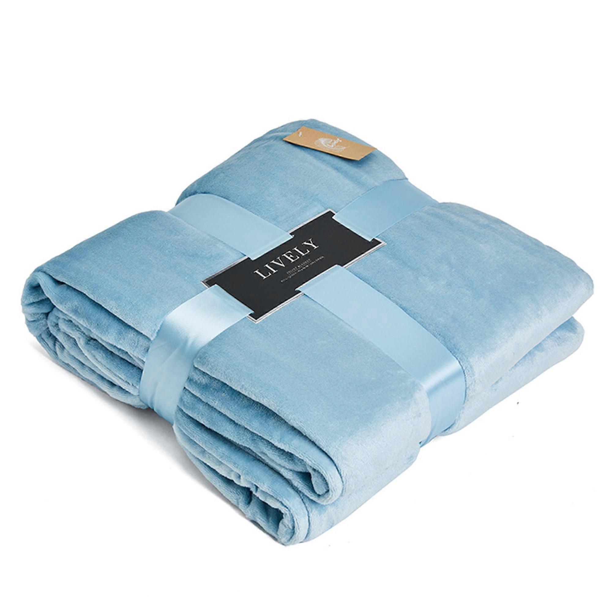 wsevypo Winter Must-Have: Soft and Thick Flannel Blanket for Office